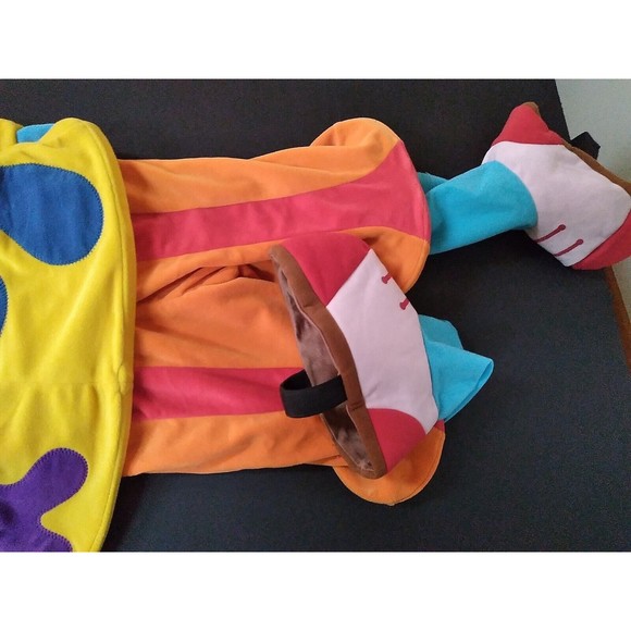 Disney Halloween JOJO CLOWN Deluxe Plush 3 pc Costume XS 36" Lgth 12 1/2" Waist - Picture 8 of 12